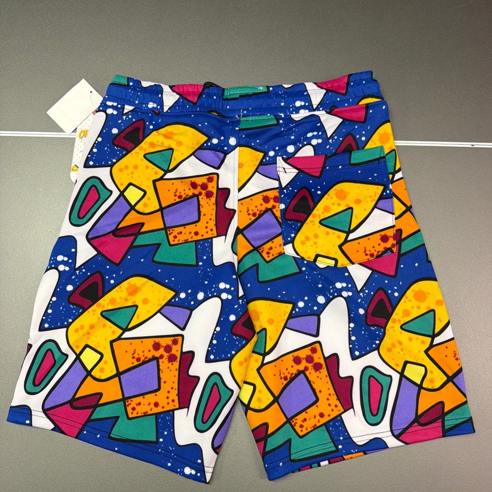 Oh Snap! Drill Clothing Comic Art Lined Men's Sweat Shorts Size Small NWT - Picture 6 of 6